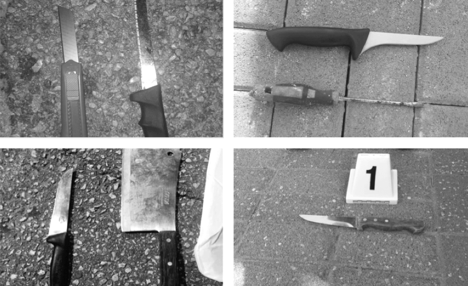 News images  knifes still Daniel Mann essay image
